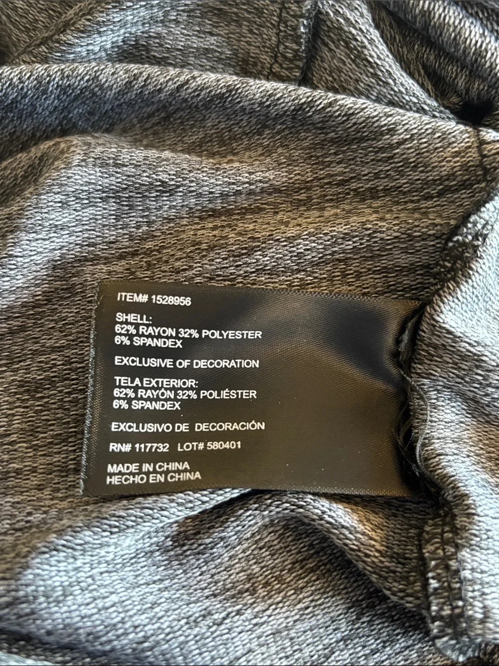 Gerry Men's Black Midweight Pullover Hoodie‎ Size M